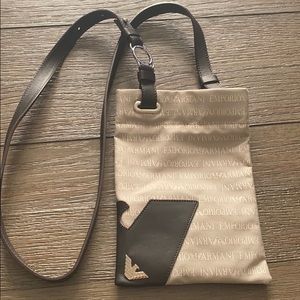Emporio Armani crossbody satchel